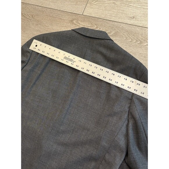 Ralph Ralph Lauren Dillards Blazer Mens 46T Grey Single Breasted Wool Canada - Picture 9 of 10